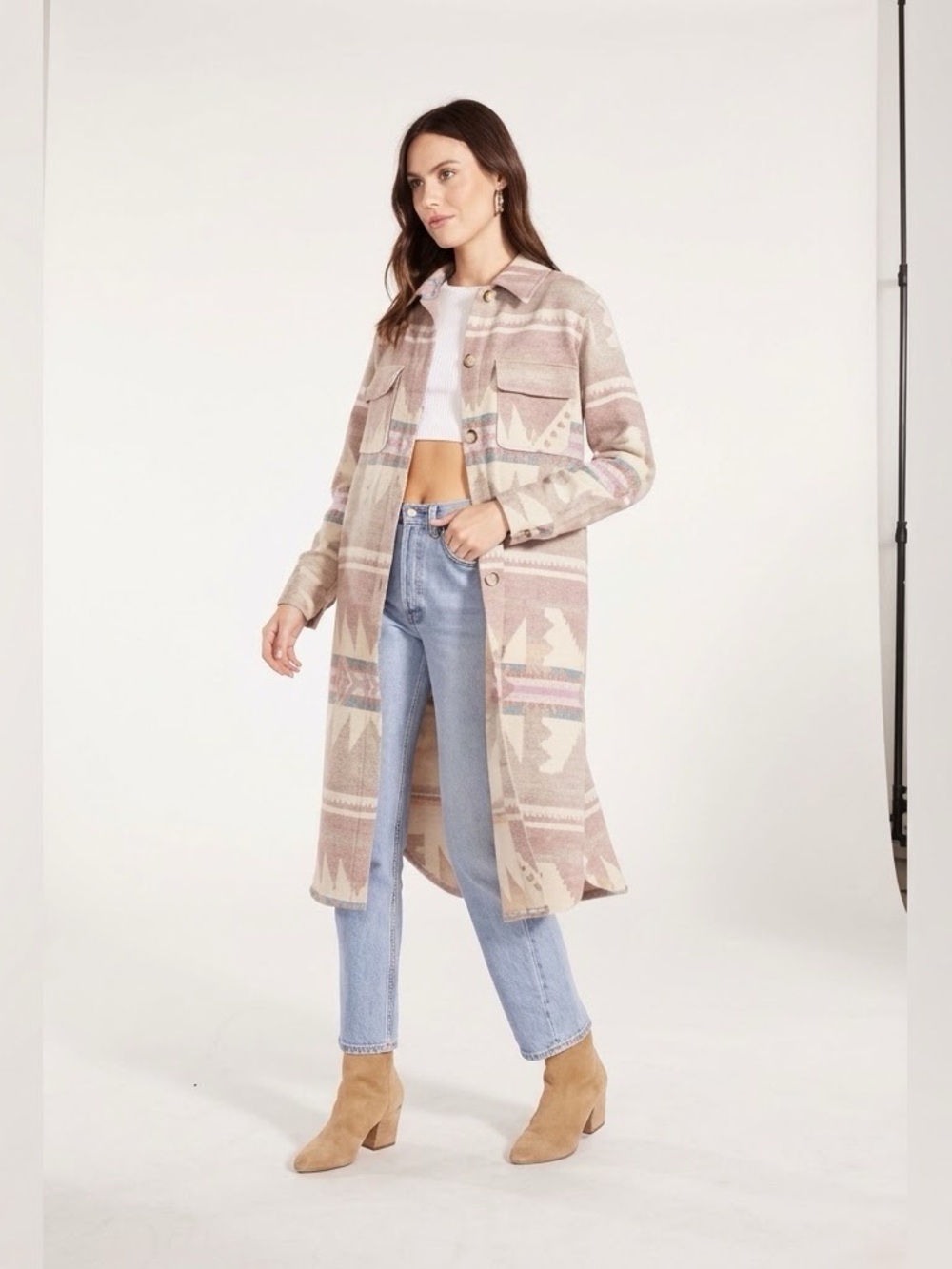 Revolve BB Dakota Steve Madden Mojave Moon Coat Size Medium